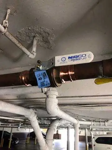 Copper pipe repair and valve work for Water Line Repair in Milton